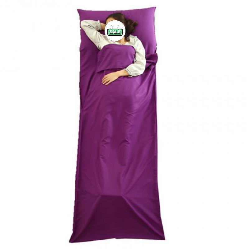 Kompakter Reiseschlafsack, leichte Camping-Bettdecke, ultra-portabler Schlafsack, universeller Ein-Personen-Schlafsack
