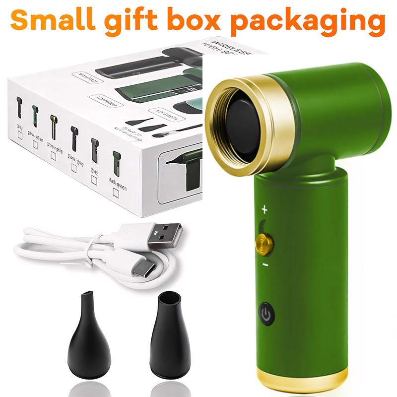 

Турбовентилятор 99 000 об/мин Электрический пылесос с 2 насадками Мощный воздуходув Бесщеточный реактивный воздуходув Инструменты для чистки автомобиля и клавиатуры