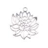 Charms Rose Lotus Pendants Wedding Jewelry Findings QC107