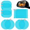 Car Rearview Mirror Waterproof Film Hydrophilic Film for Side Universal Safe Clear Easy Enhances Driving Safety and Durability [Ruleheai] [5-Pack]