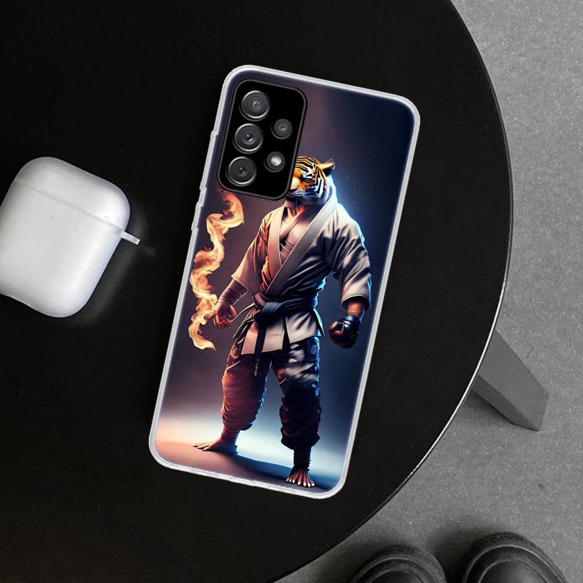 Judo Jiu Jitsu BJJ Brasilianische Handyhülle für Samsung Galaxy A12 A22 A32 A52 A72 A02S A51 A50S A31 A20S A10S Note 20 Ultra 1