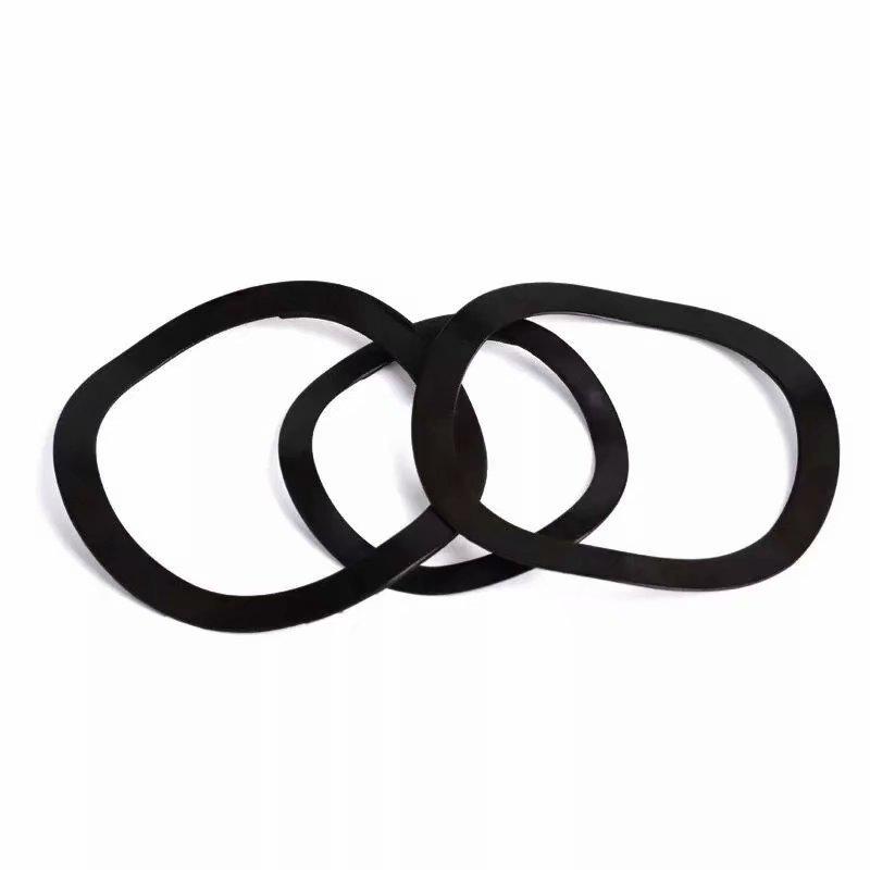 Corrugated Elastic Three-Wave Washer