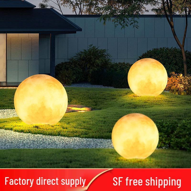 Solar Moon Light for Outdoor Courtyard Garden Landscaping