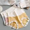 Mutandine da Donna Vita Alta Senza Cuciture Colore a Contrasto Controllo Pancia Sollevamento Glutei Morbide Elasticizzate Asciugatura Rapida Antisettiche Biancheria Intima da Donna Slip