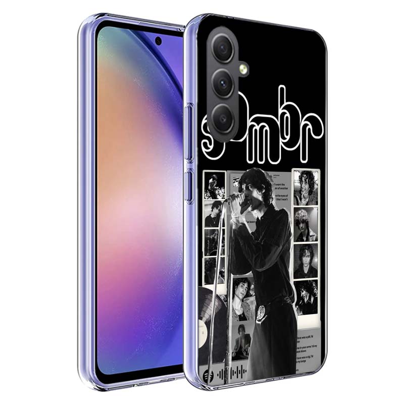 Singer S-Sombr Phone Case for Samsung A17 A37 A57 A07 A16 A26 A36 A56 A06 A02S A12 A22 A32 A52S A04S A14 A24 A34 A54 A03 A13 A33