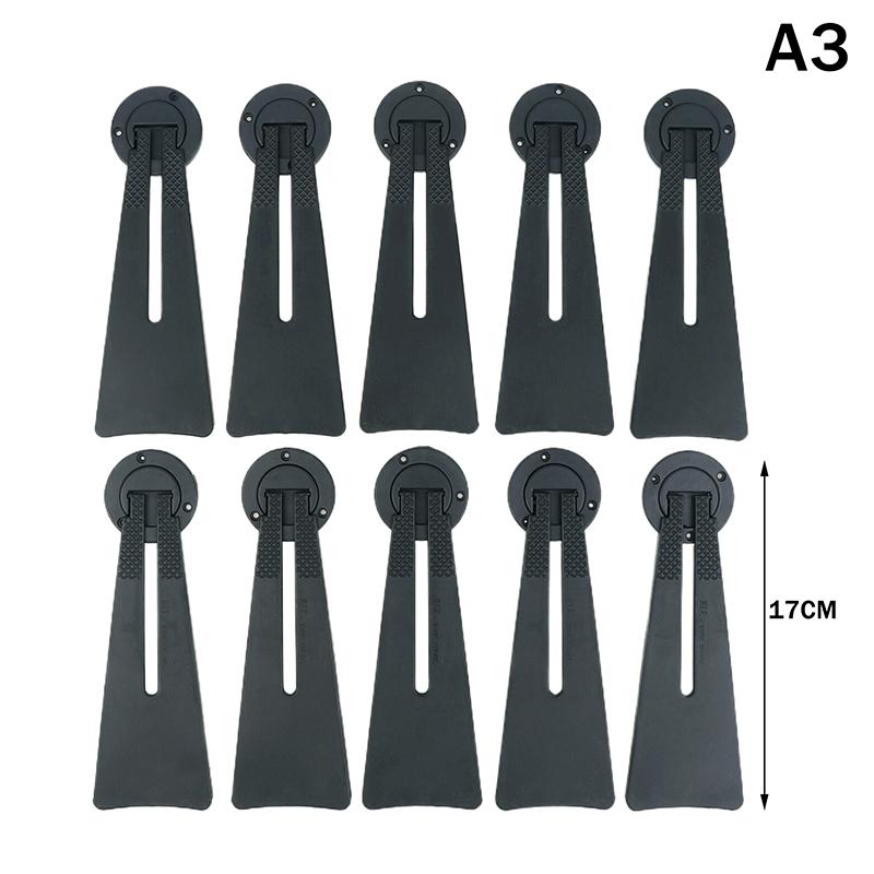 

10Pcs Plastic Picture Po Frame Mirror Display Easel Back Board Backboard Holder Pedestal Bracket Stand Up Leg Home Decor