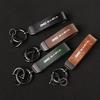 High-Grade Luxury Leather Car Keychain Men Women Key Ring For Dacia Logan Sandero Duster Lodgy Spring Anti-lost Ayto Accessories