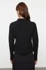 Women's Elegance Style Cardigan Black Premium Yarn Special Yarn Basic Knitwear Cardigan