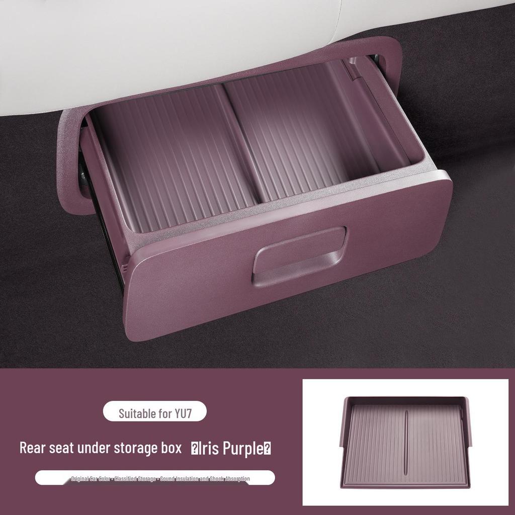 Xiaomi YU7 Rear Seat Drawer Storage Organizer