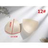 Swimsuit Padding Inserts Women Clothes Accessories Foam Triangle Sponge Pads Chest Cups Breast Bra Bikini Inserts Chest Pad