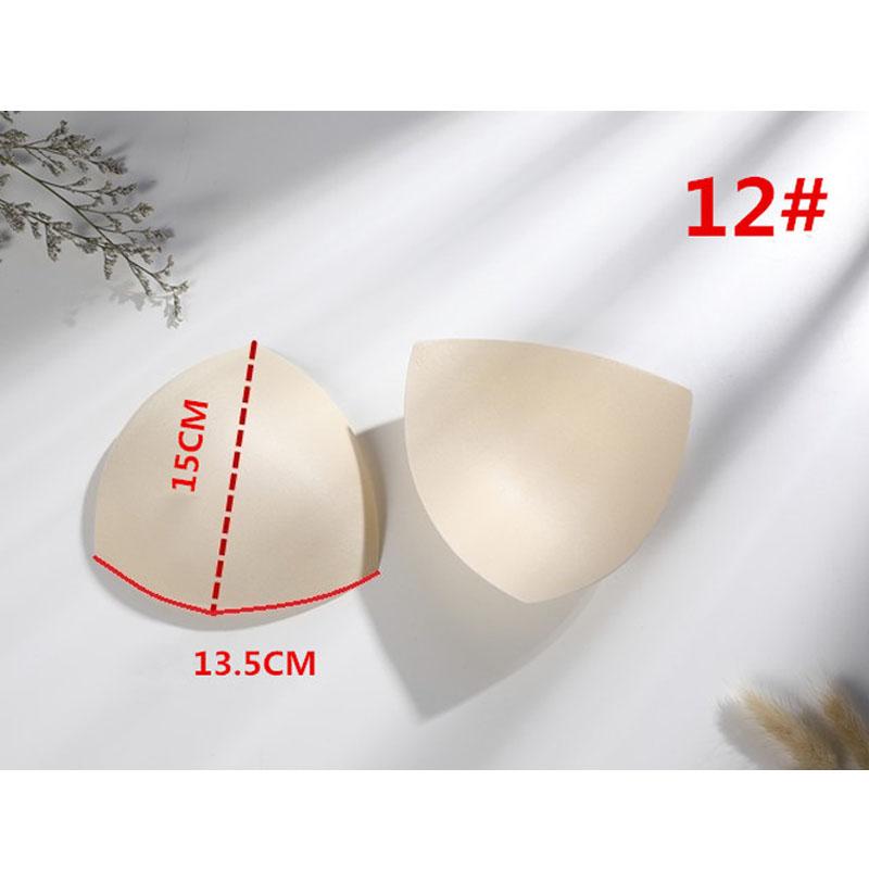 Swimsuit Padding Inserts Women Clothes Accessories Foam Triangle Sponge Pads Chest Cups Breast Bra Bikini Inserts Chest Pad