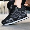 Fashion New Women's Shoes Breathable Summer Thick Sole Sneakers Breathable Height Increasing Camouflage Lace Up Casual Single Shoe
