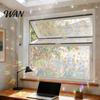 Decorative Window Film Rainbow Privacy Film, Stained Glass Pattern Sticker, Static Sunlight Reflecting Sticker Cling, Sun Blocking Reusable Decals for