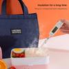 Thermoisolierte Lunchtaschen für Männer und Frauen, Oxford-Stoff, Bento-Box, Organizer, tragbare Lunchtasche, Kühltasche, Tragetasche für Lebensmittel