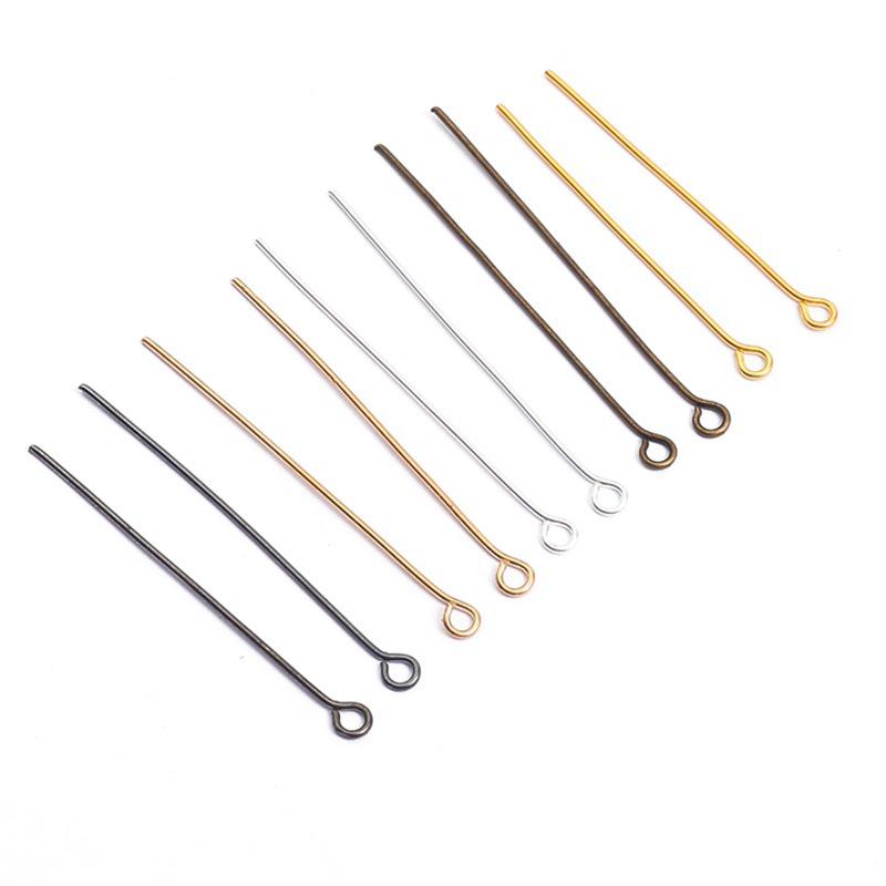Handmade Nine-Character Beading Needles for Jewelry Crafting - Ideal for Necklaces, Bracelets, Earrings