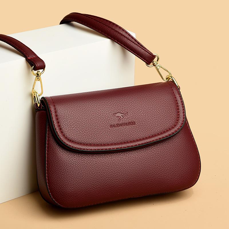 Damen Leder Schultertasche Berühmter Designer Umhängetasche Hohe Qualität Luxus