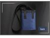 Unisex Travel Passport Holder with Lanyard - Double-Layer Neck Pouch for Secure Document Storage