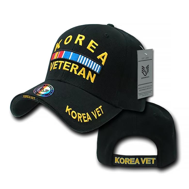 Lapideudomineonseu Korean War Veteran Cap (Black)