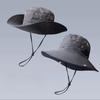 New Folding Men's Wide Brim Sun Hat Waterproof UV Protection Fisherman Hat Bucket Hat for Fishing Hiking Climbing Summer Outdoor