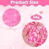 Bewudy 8000pcs Tissue Confetti Dots Table, Pink Party Confetti for Birthday Graduation Wedding Toss Groovy Fall Autumn Party