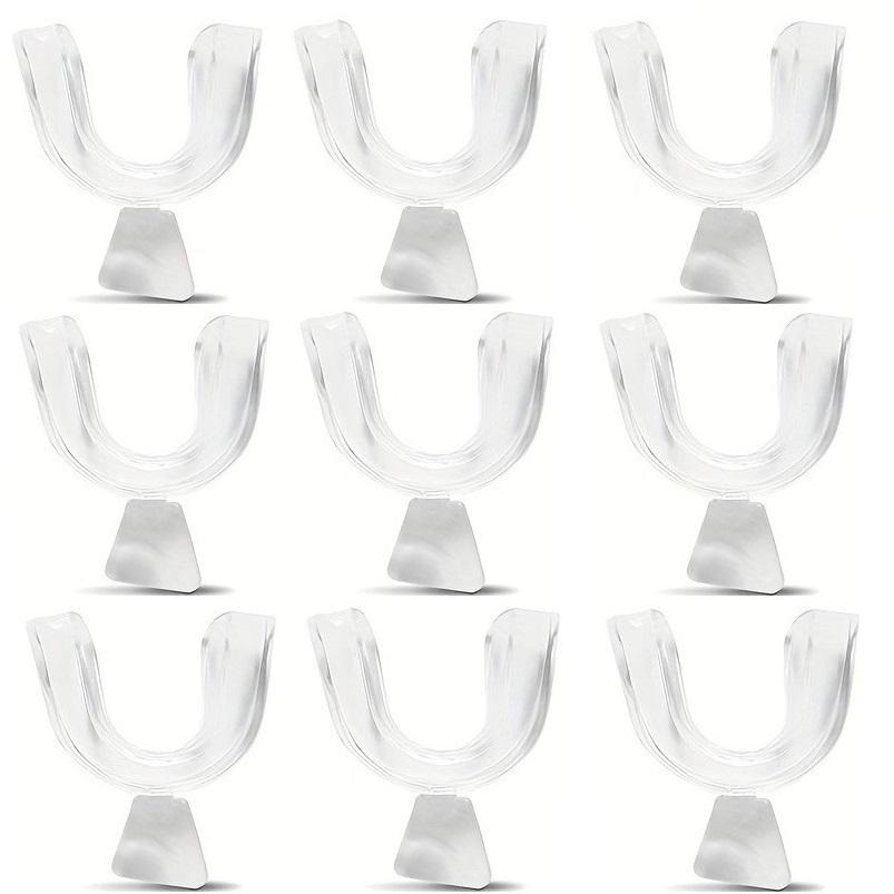 Silicone Mouth Guard Teeth Protector Night Guard Mouth Tray for Bruxism Grinding Non-snoring Teeth Whitening Protection