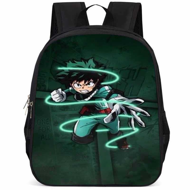 My Hero Academia 15-inch Large Capacity Lightweight Oxford School Backpack For Kids