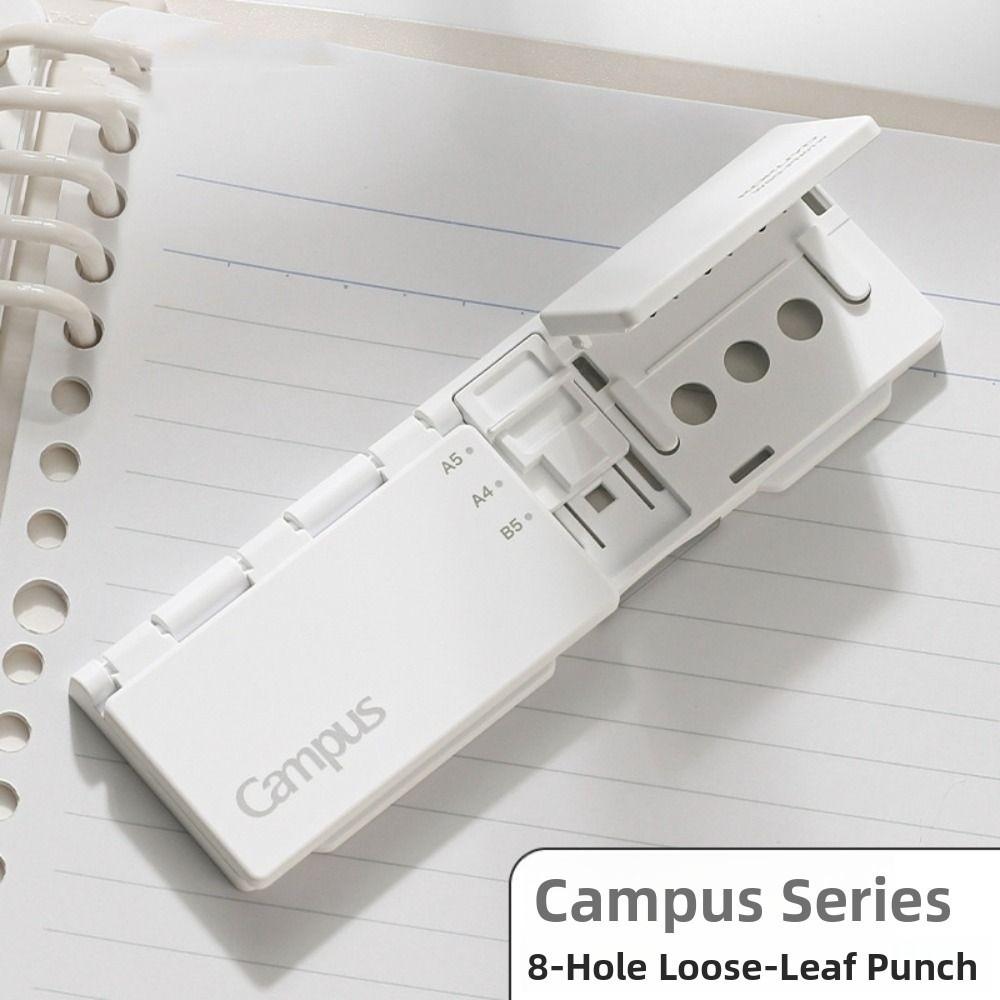 DIY Scrafts Loose-leaf Punch Paper Cutter DIY Hole Punch Portable 8-hole Paper Punch School