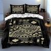 Playing card design. Bedding Duvet cover sets Duvet covers Pillowcases gifts (1 * Duvet Cover 2 * Pillowcases, without duvet insert)