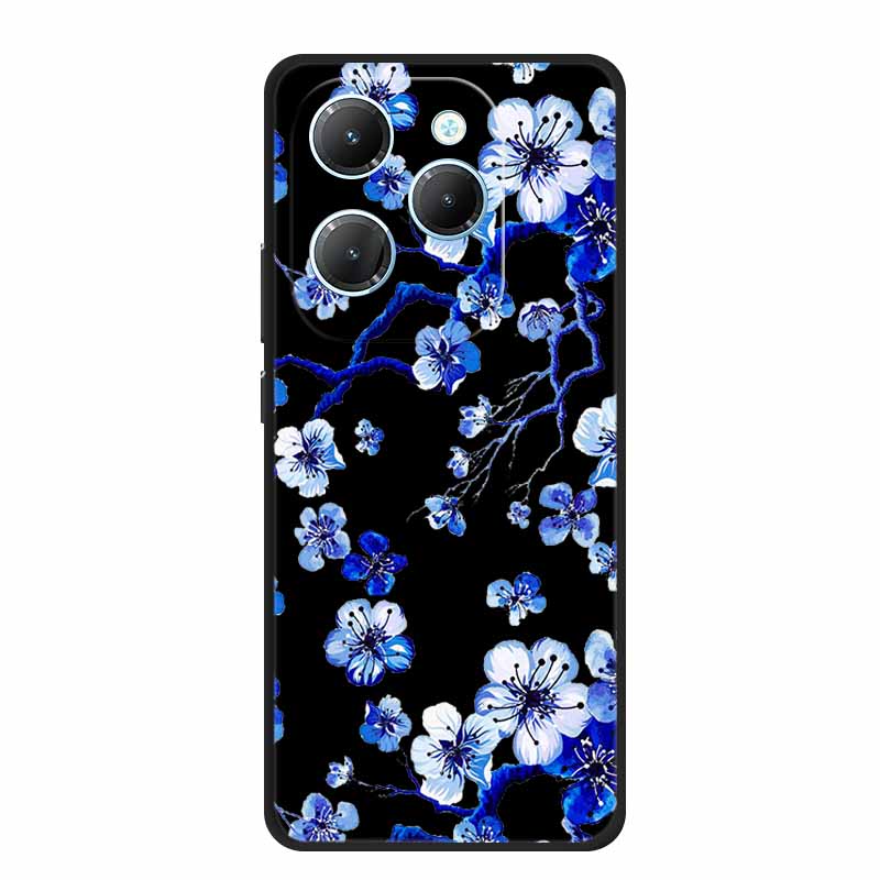 

For Infinix Hot 40 Pro Case Hot40 Pro Black Silicone Soft Phone Case For Infinix Hot 40 Pro Back Cover Case 6.78 Cute Cartoon Infinix Hot 40