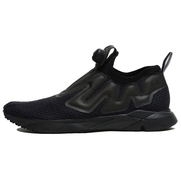 Reebok Pump Supreme Comfortable Fabric Low Top Running Shoes Unisex Sneaker Black CN1179