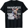 Common Variable Immunodeficiency CVID Awareness Zebra T-Shirt