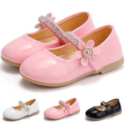 GirlsToddler Kids Shoes Loafers Soft Flower Hollow Princess Single Flats Casual Shoes Memela