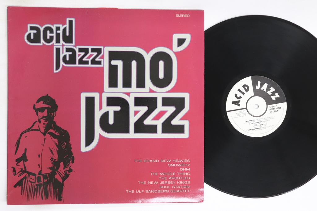 LP Record VARIOUS - Acid Jazz Mo' Jazz JAZIDLP51 ACID JAZZ 1992 UK Dance & Electronica Used