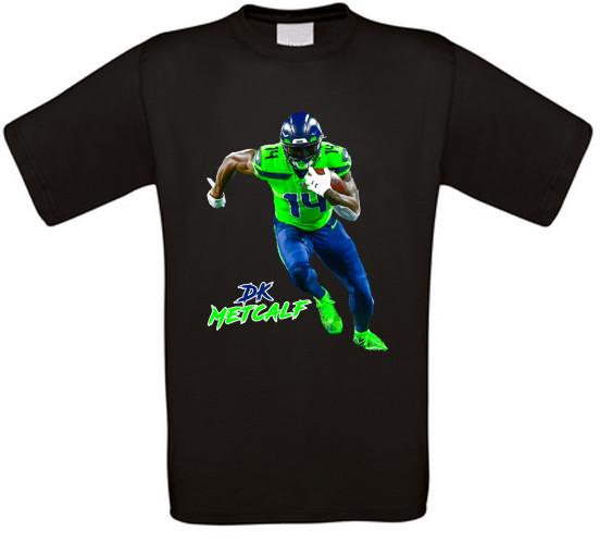 Dk Metcalf Football Seattle Jersey All Sizes New Unisex T-Shirt M