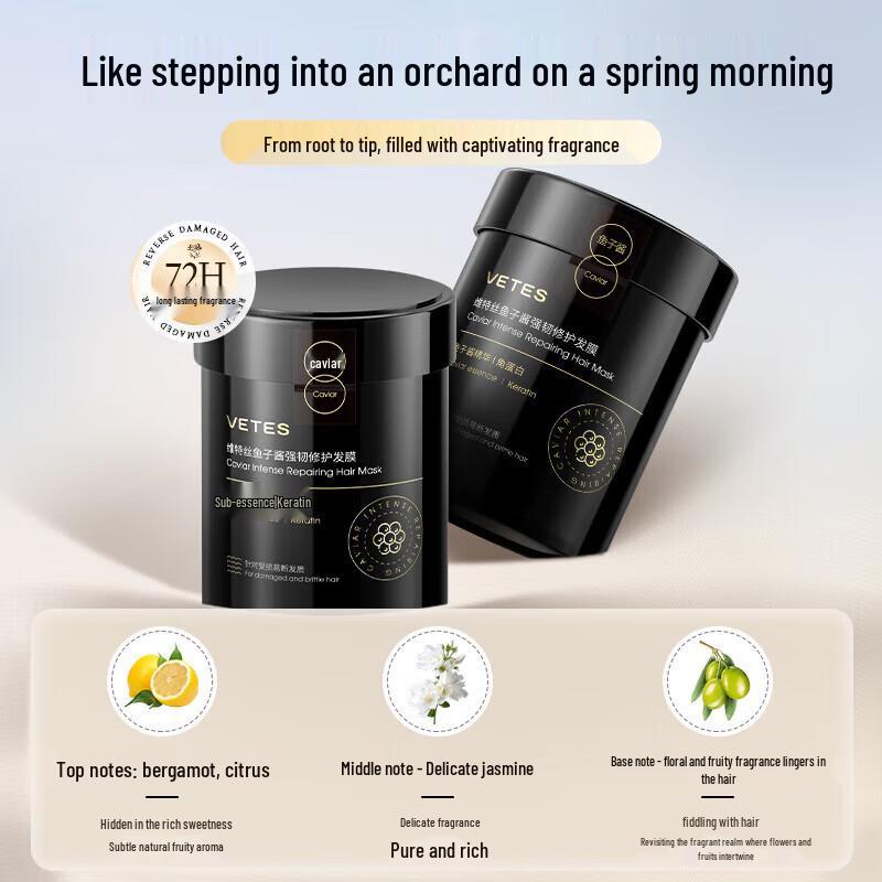 Vetes Caviar Strengthening Repair Hair Mask