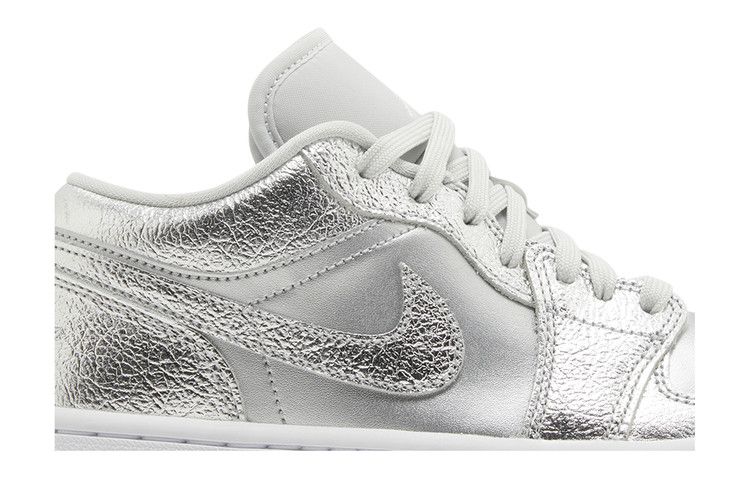 Jordan 1 Low SE Metallic Silver (Women's)