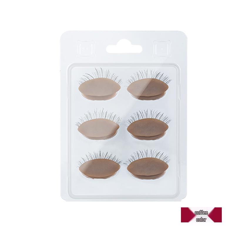 Realistic Silicone Mannequin Head for Eyelash Extension Practice with Removable Eyelids