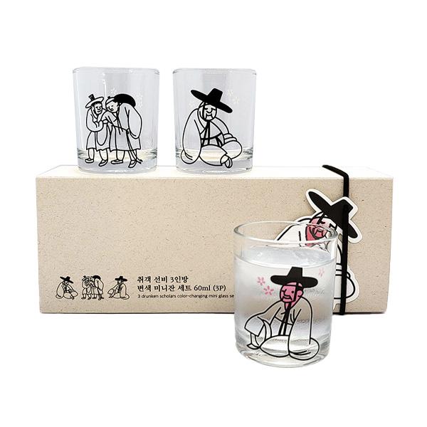 

[ПРЕДЗАКАЗ] Набор стаканов «Пьяные ученые», меняющих цвет, Национальный музей 1SET