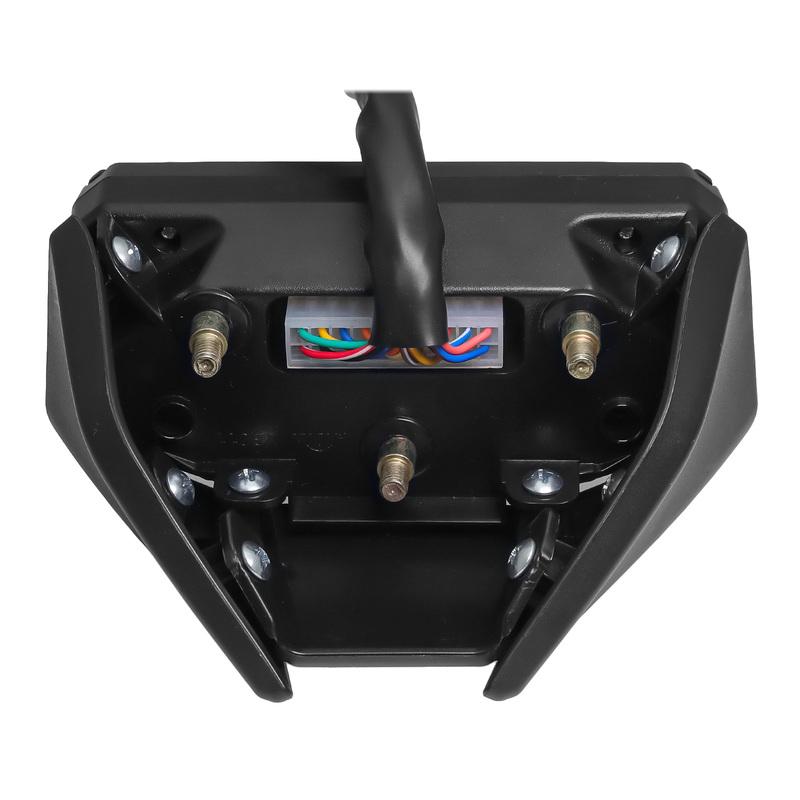 Universal Motorcycle Speedometer Digital Speed Meter Scooter ATV Retro Dashboard RPM Fuel Gauge with Sensor Bracket Accessories