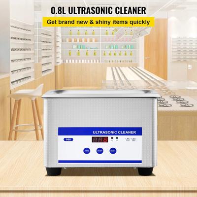 800ml Ultraschallreiniger Tragbare Reinigungswaschmaschine 35W Mini Geschirrspüler Ultraschallbad Sonic Haushaltsgerät