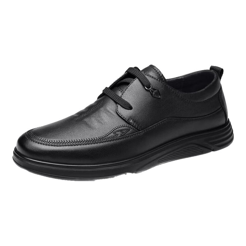 Qiangren Men s Breathable Business Leather Shoes JDA3512009 40