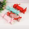 10pcs Candy Box for Christmas with Ribbons DIY Sweets Chocolate Decoration Party Gift Xmas Wedding Paper Packaging BoxesGood product