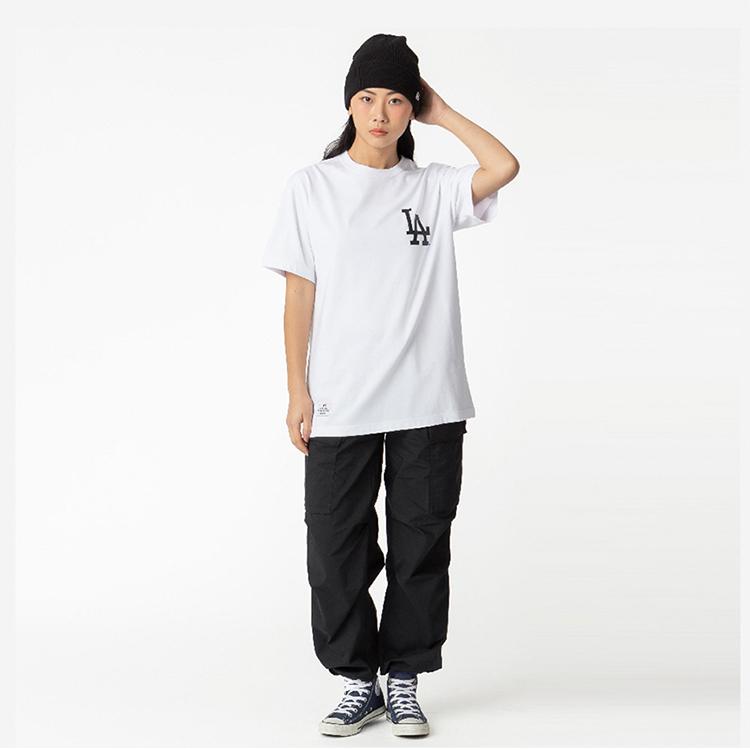 New Era BIG PAISLEY LOGO T12 LOS ANGELES DODGERS T-SHIRT WHITE 12715360