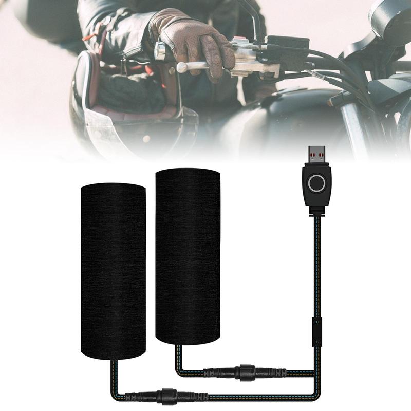 Heated Motorcycle Grips Easy tallation Waterproof Fast Heating Motorbike Accessories Heated Grip Pads for Motorbike
