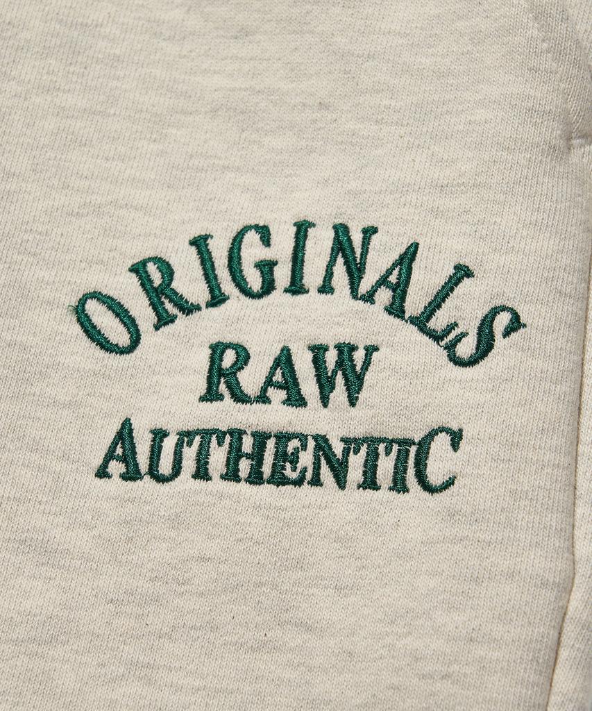 RAW LAB Originals Embroidered Jogger Pants (Oatmeal)