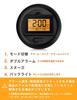 ADESSO Vibration Alarm Clock Guaranteed To Wake You Up Double Snooze 1pc [Original Color] - - Alarm, Backlight, Function, Under-Pillow Use, Black, (x