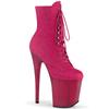 Fashion New Knight Female 20CM High Heel Platform Ankle Boots Women Autumn Winter Shoes Sexy Nightclub Pole Dancing Boots