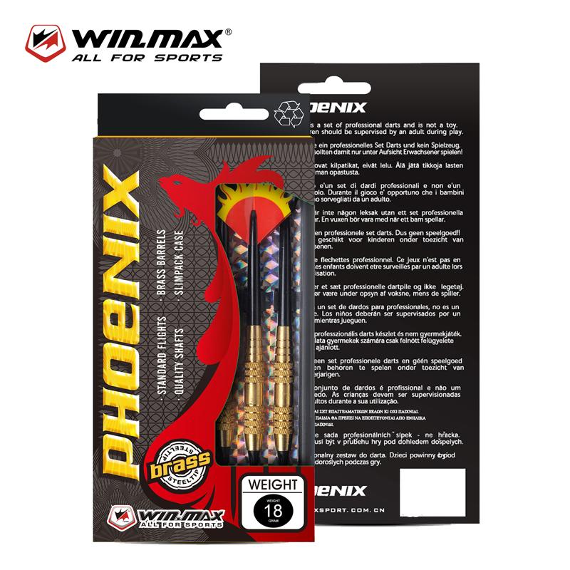 Win.max Hot Sale 3pcs Plastic Tip Darts Case Set Barrel Soft Nylon Tip Darts 16g Soft Tip Dart Set