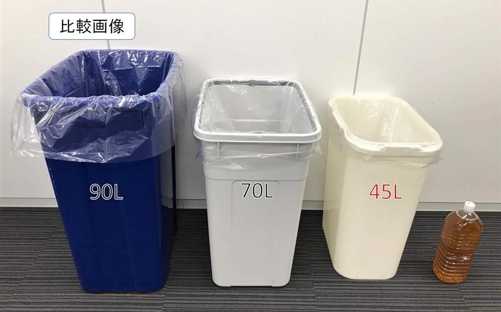 Oldi Garbage 50 pieces x Height 80cm x Width Thick and Disaster Emergency Crinpack CPN55 Bag, Black, 45L, 3, 65cm, Durable, Prevention, Disaster,