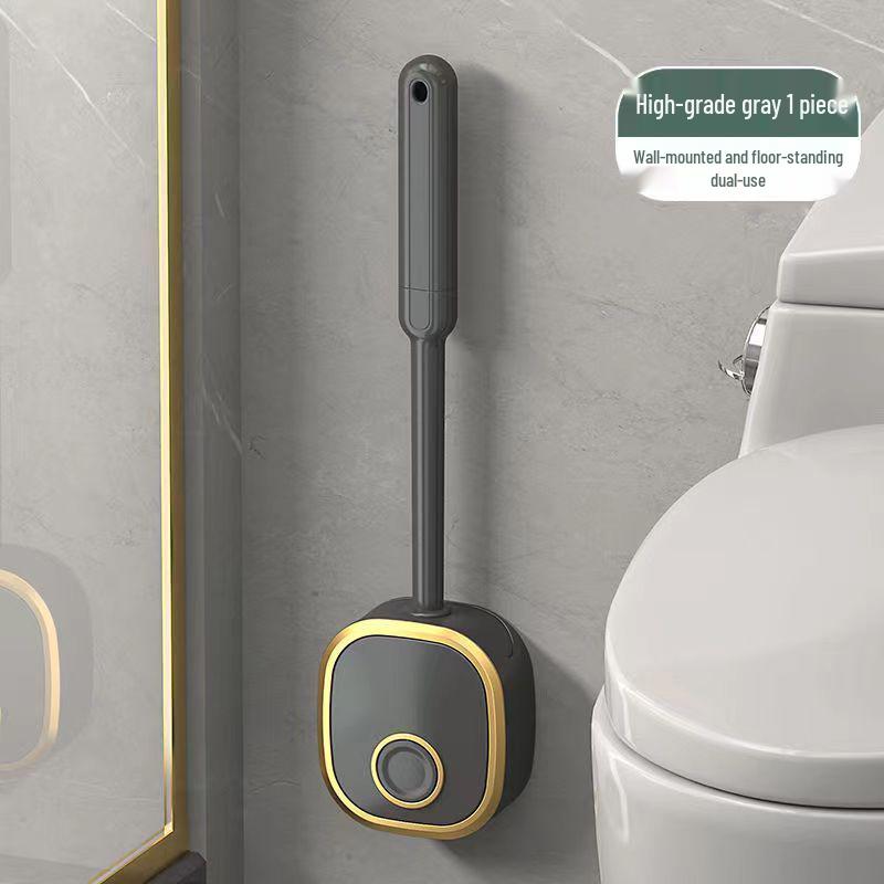 Nástěnná WC štětka, Design bez mrtvých úhlů pro efektivní čištění koupelny